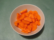 Фото: Нарезанная морковь