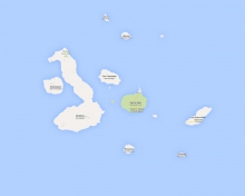 Фото: Галапагосские острова на карте